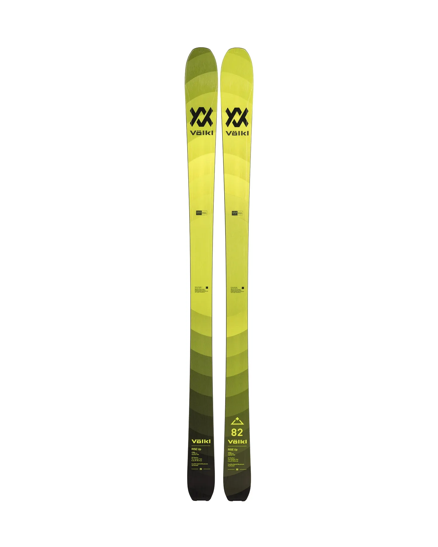 Skis Volkl Rise Up 82 with bindings Marker Alpinist 8 90mm 7434v1.ms 122378-nd4