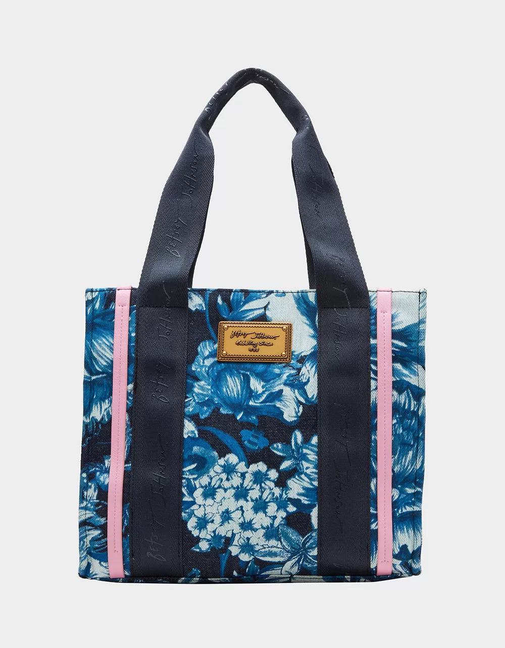 SMALL DENIM TOTE BLUE