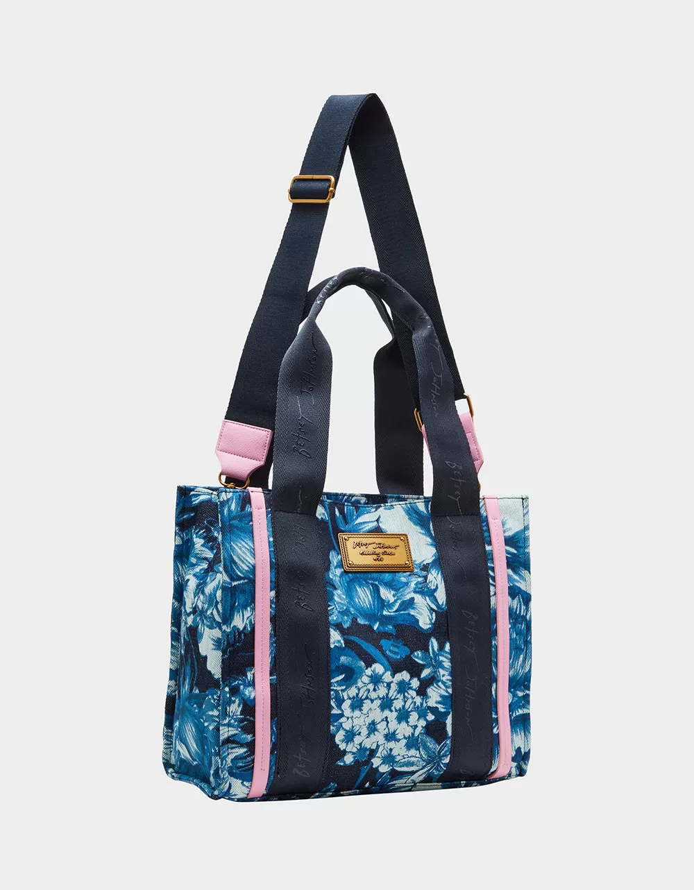 SMALL DENIM TOTE BLUE