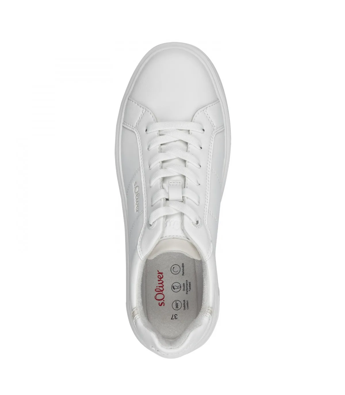 Sneaker by S.Oliver- White 13635-42-100