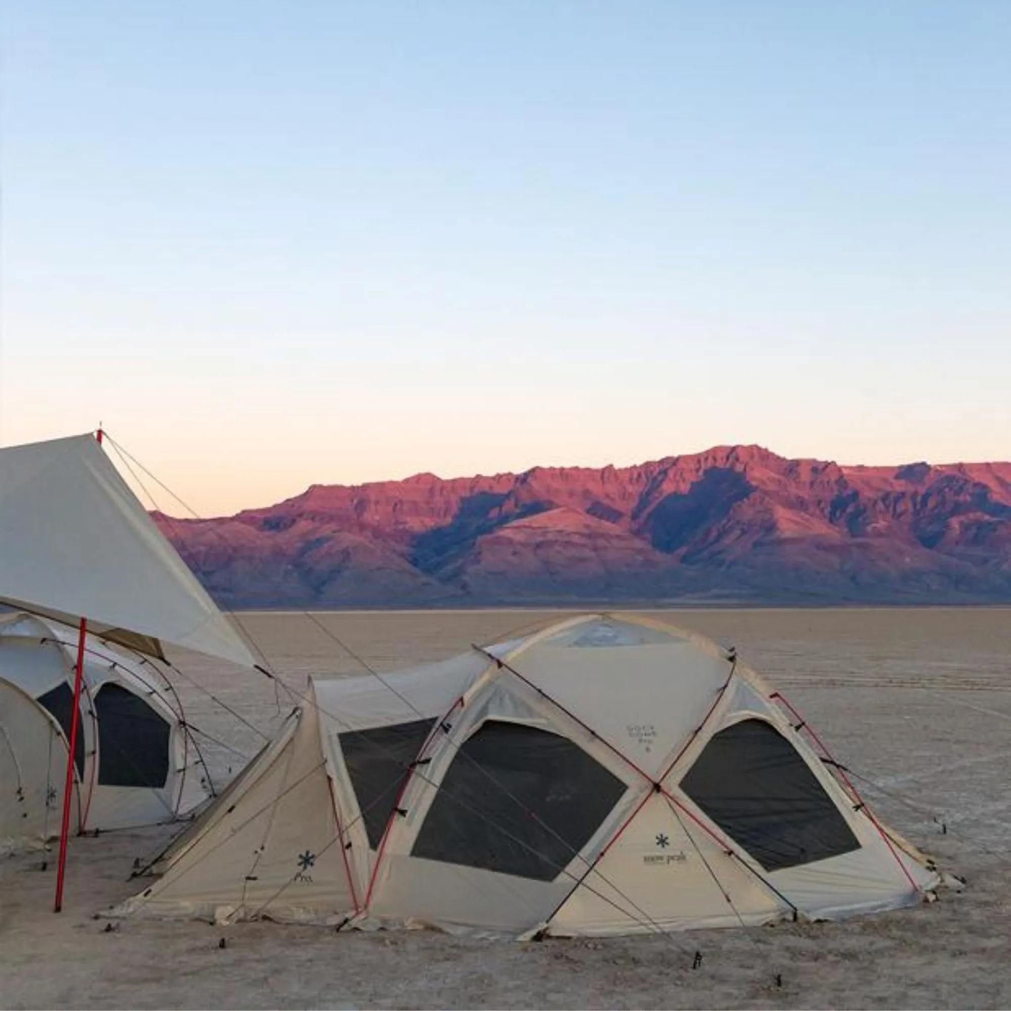 Snow Peak Dock Dome Pro 6 Tent - Ivory