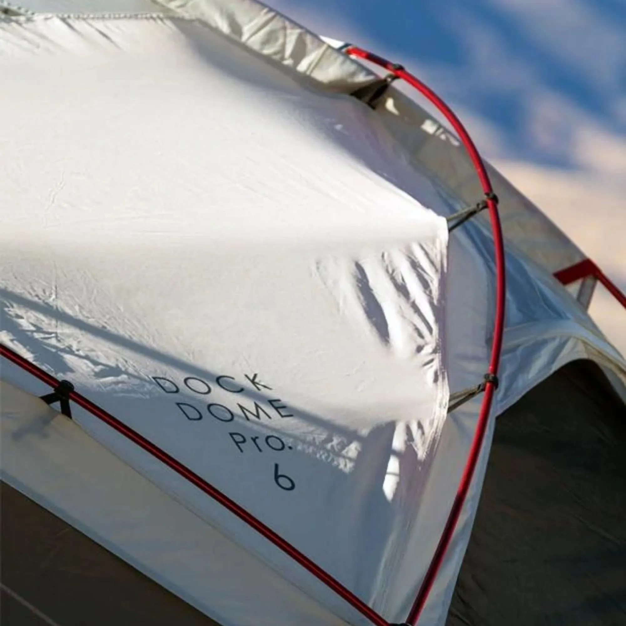 Snow Peak Dock Dome Pro 6 Tent - Ivory