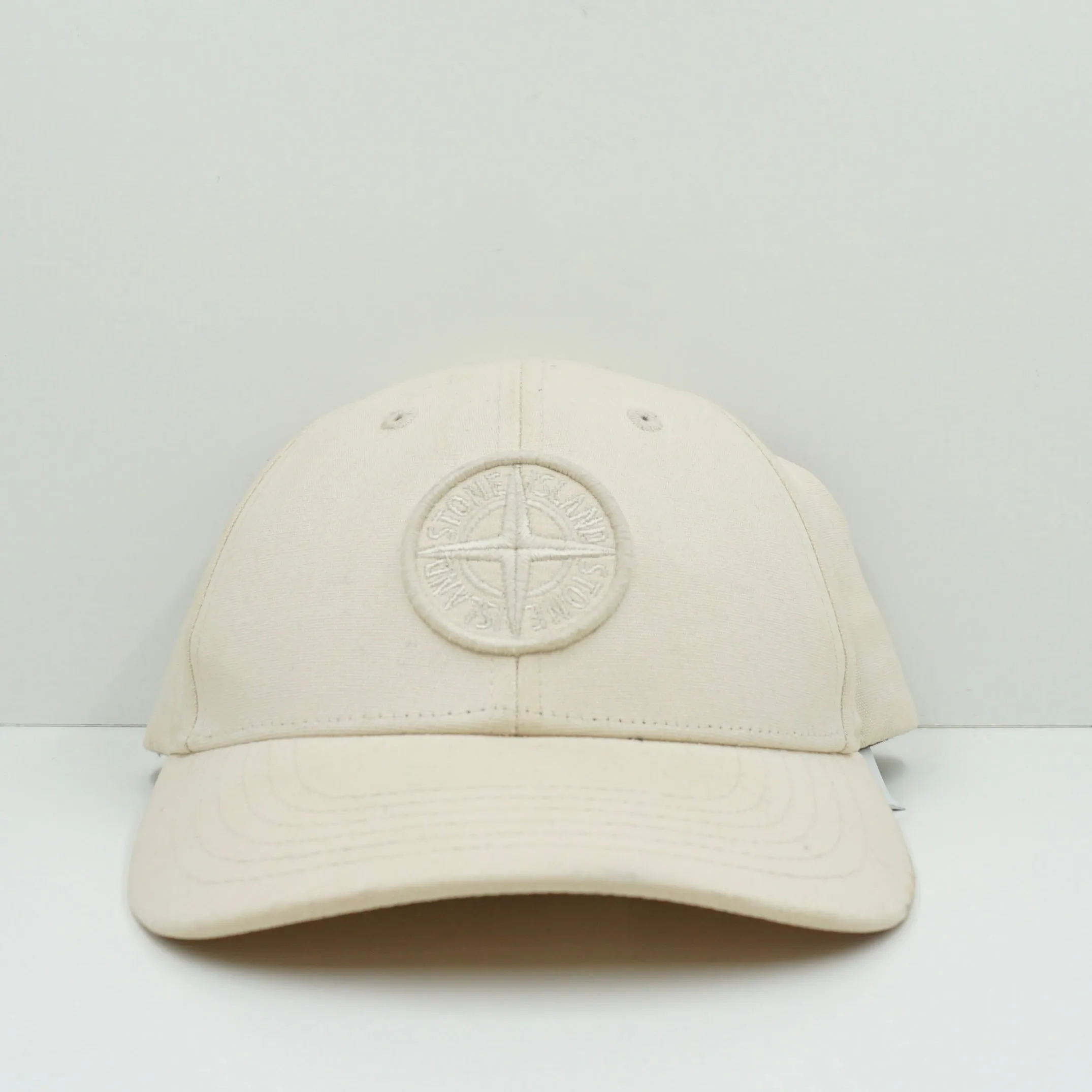 Stone Island Beige Adjustable Cap