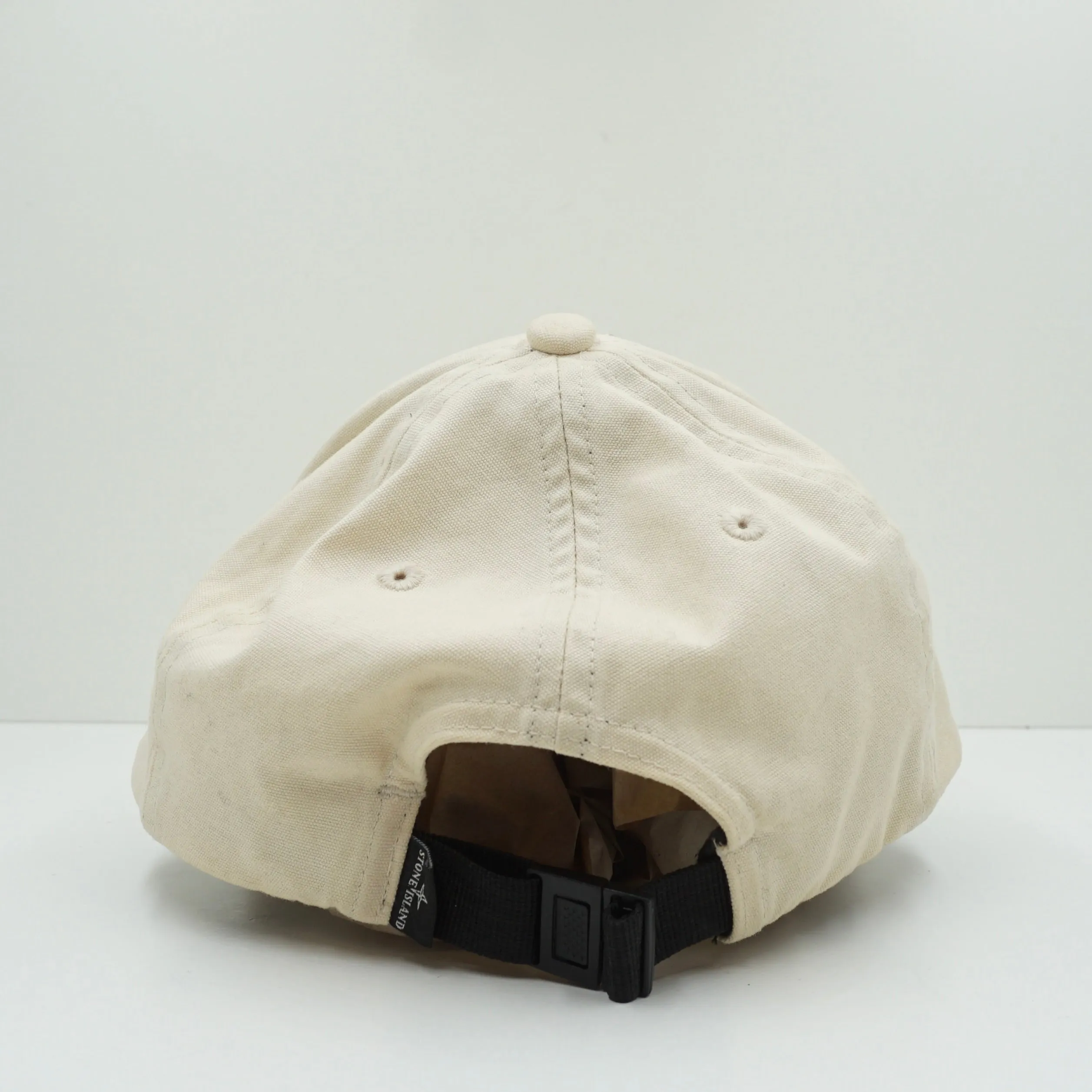 Stone Island Beige Adjustable Cap