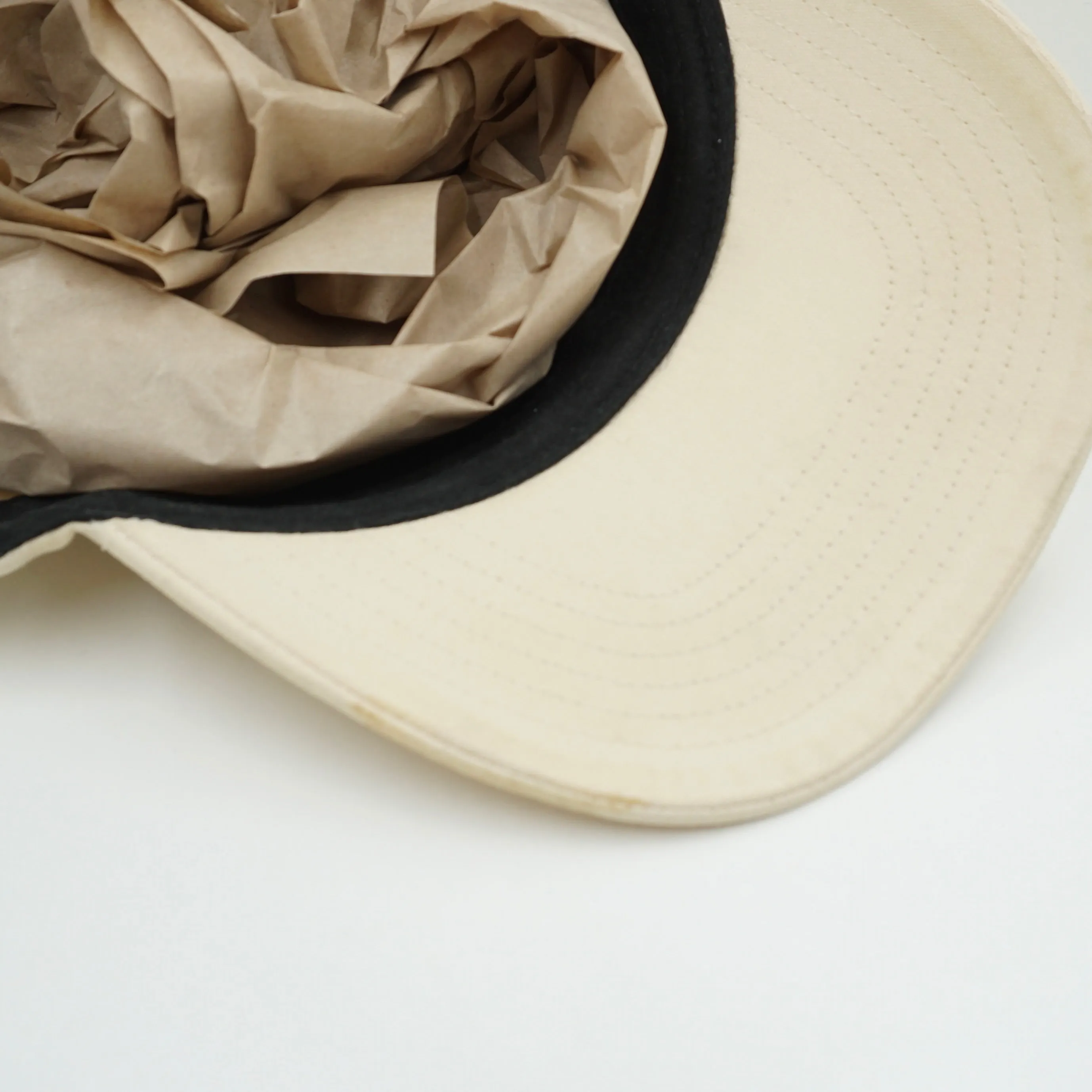 Stone Island Beige Adjustable Cap