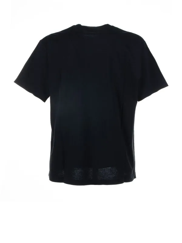 Stone Island Black Logoed T-Shirt