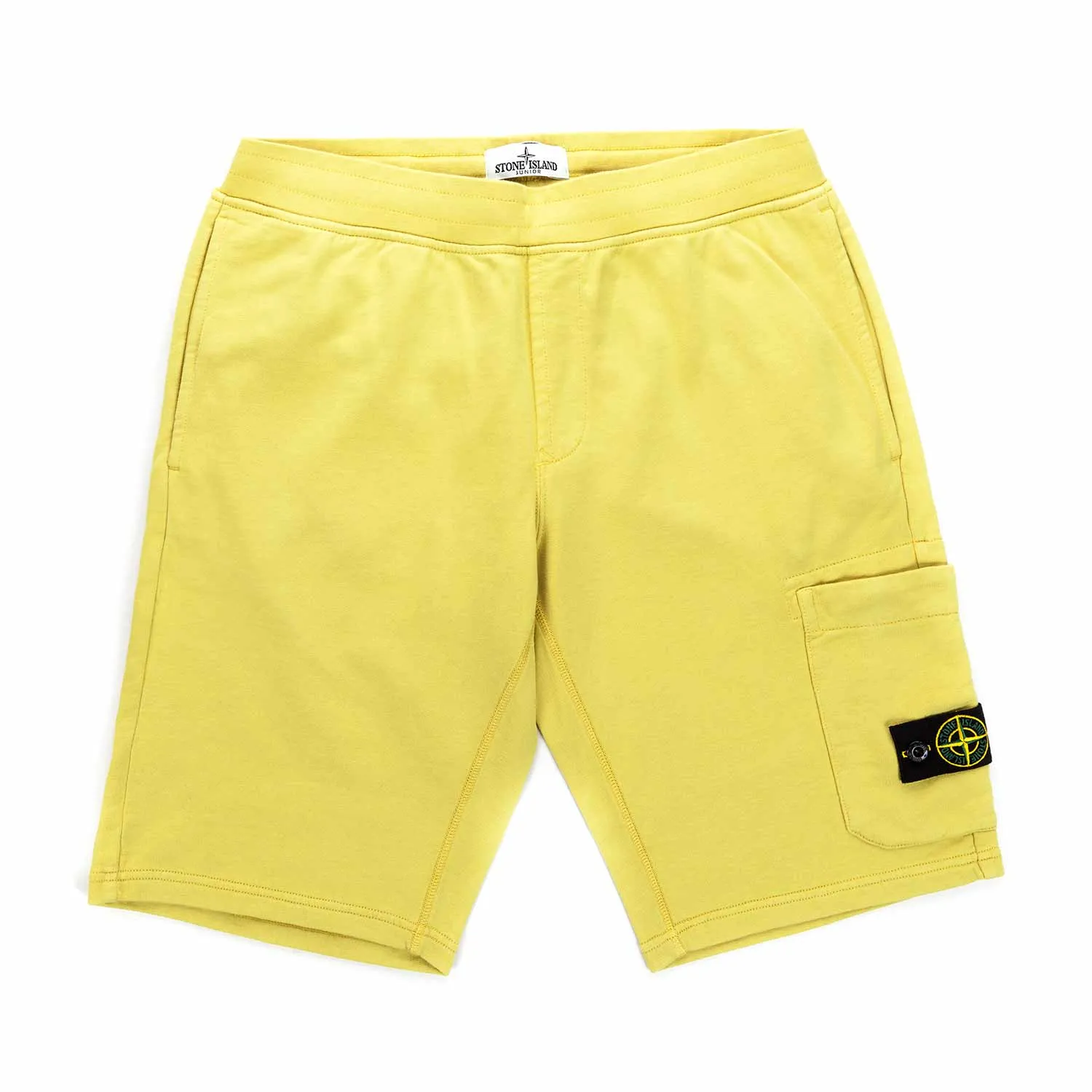 Stone Island Boys Cotton Bermuda Shorts