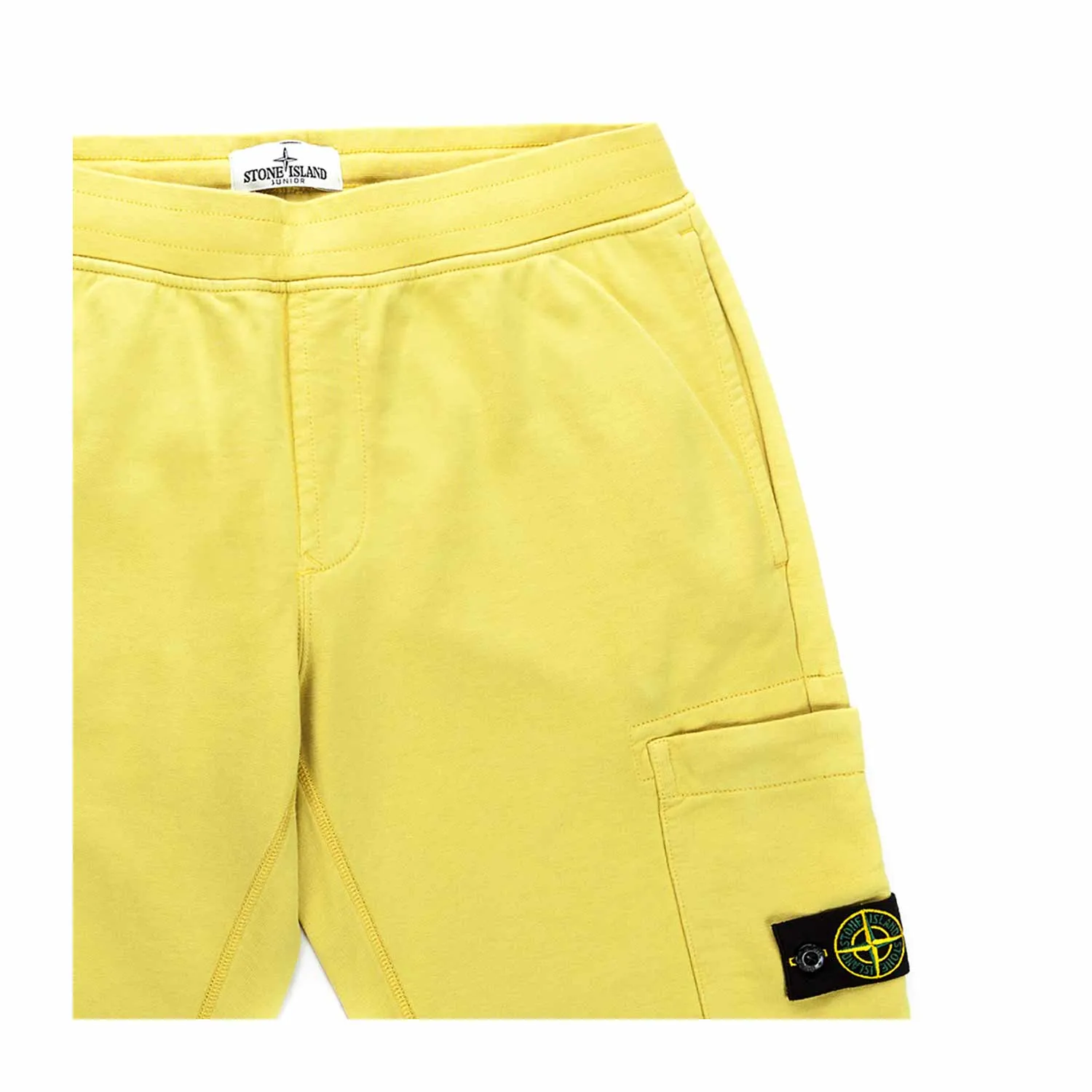 Stone Island Boys Cotton Bermuda Shorts