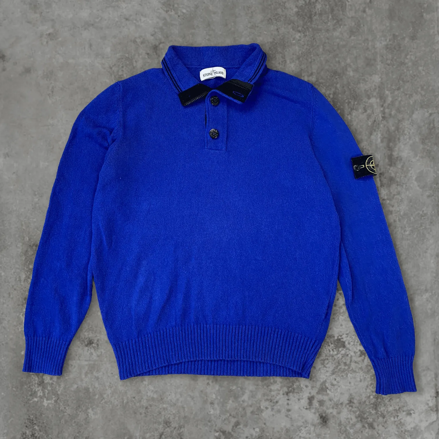 STONE ISLAND KNIT SWEATSHIRT - M