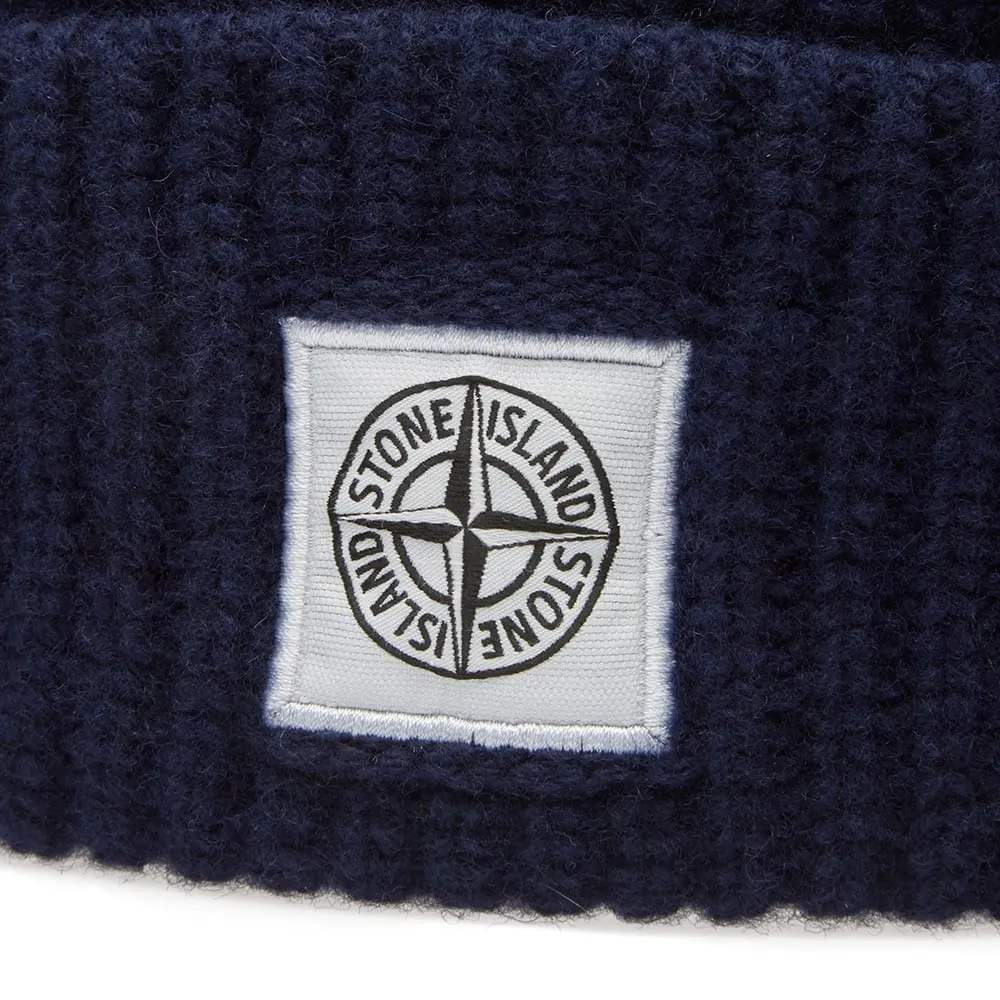 Stone Island Lambswool BeanieMarine