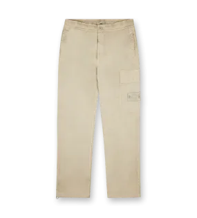 Stone Island    Logo Pants Beige