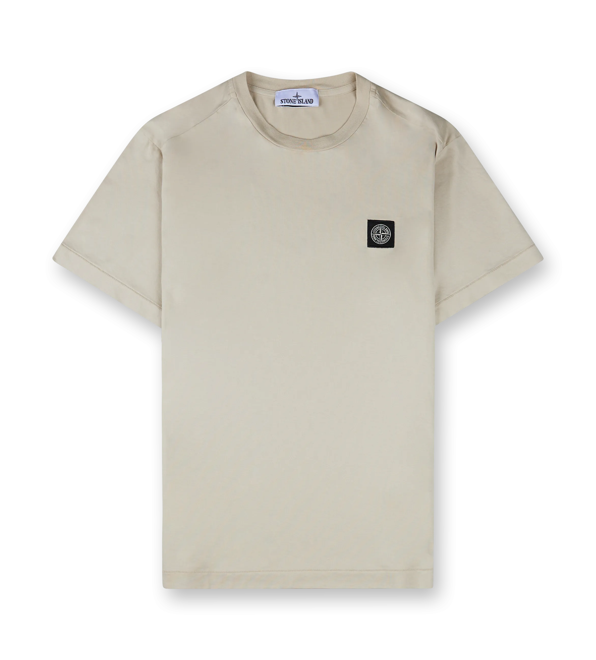 Stone Island    Logo T-shirt Beige