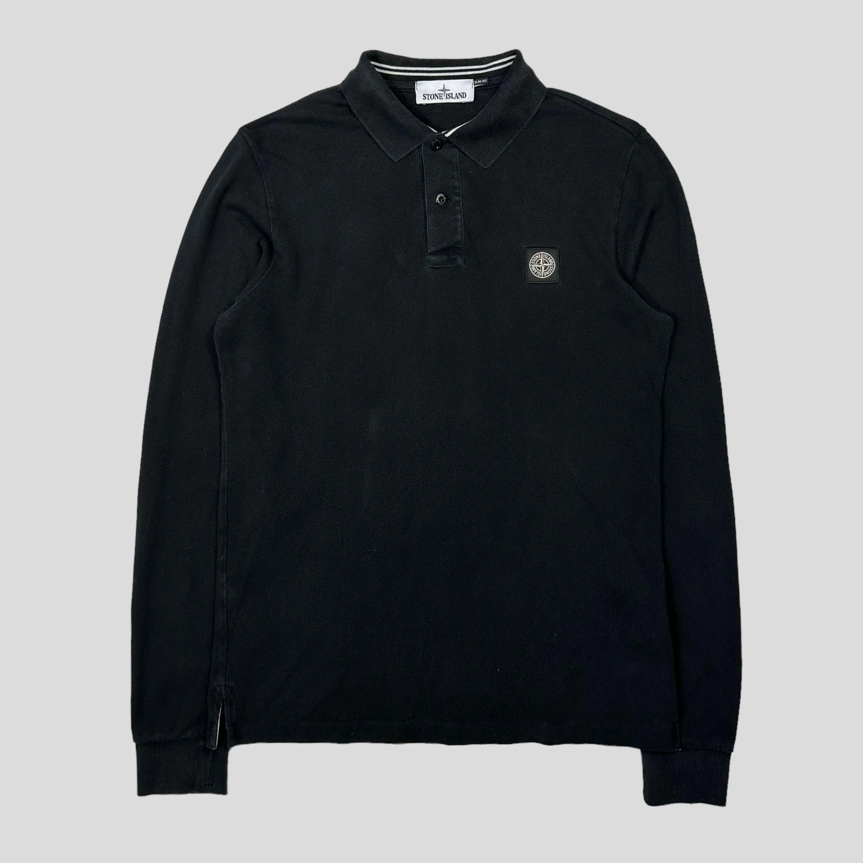 Stone Island LS Compass Polo - M