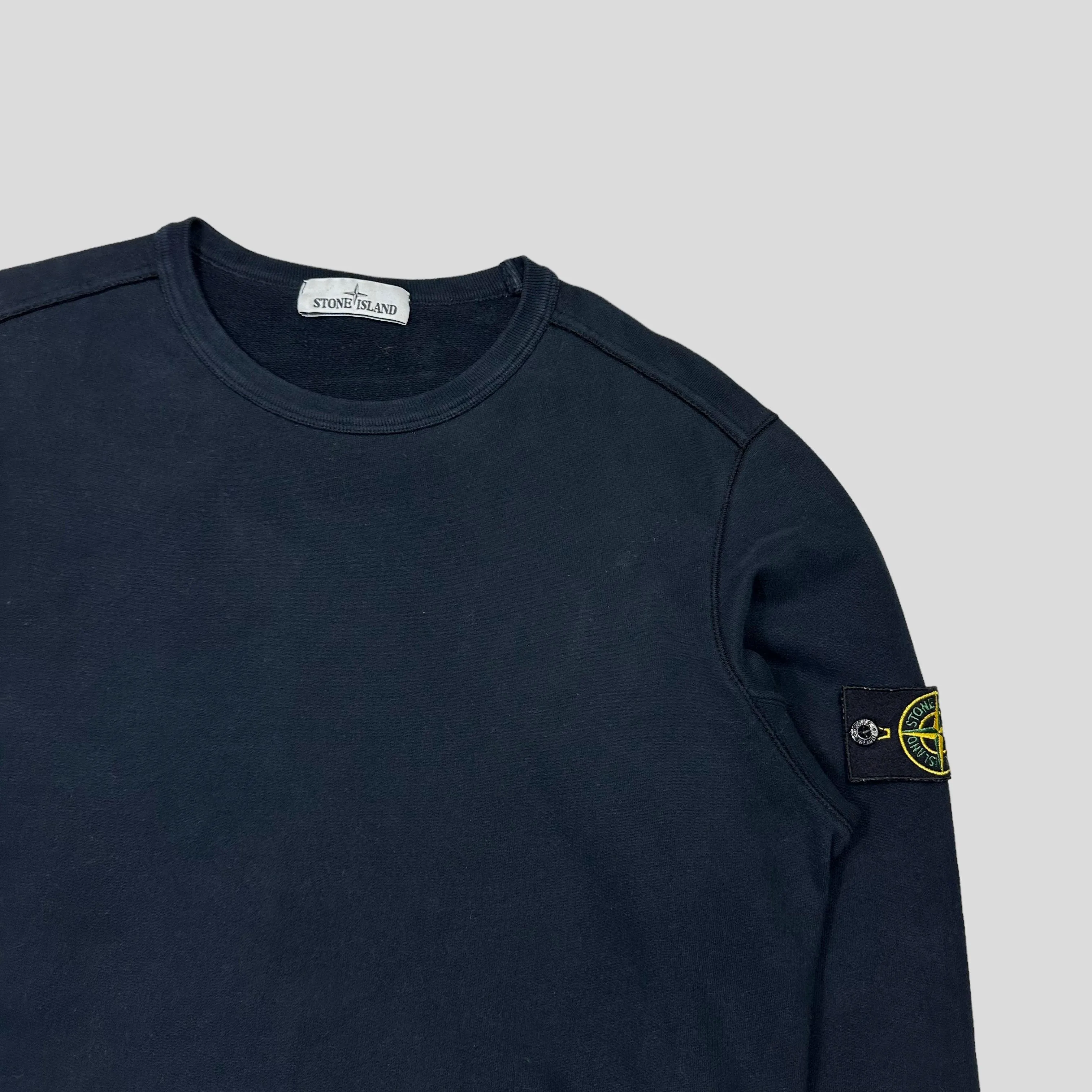 Stone Island Navy Crewneck - L