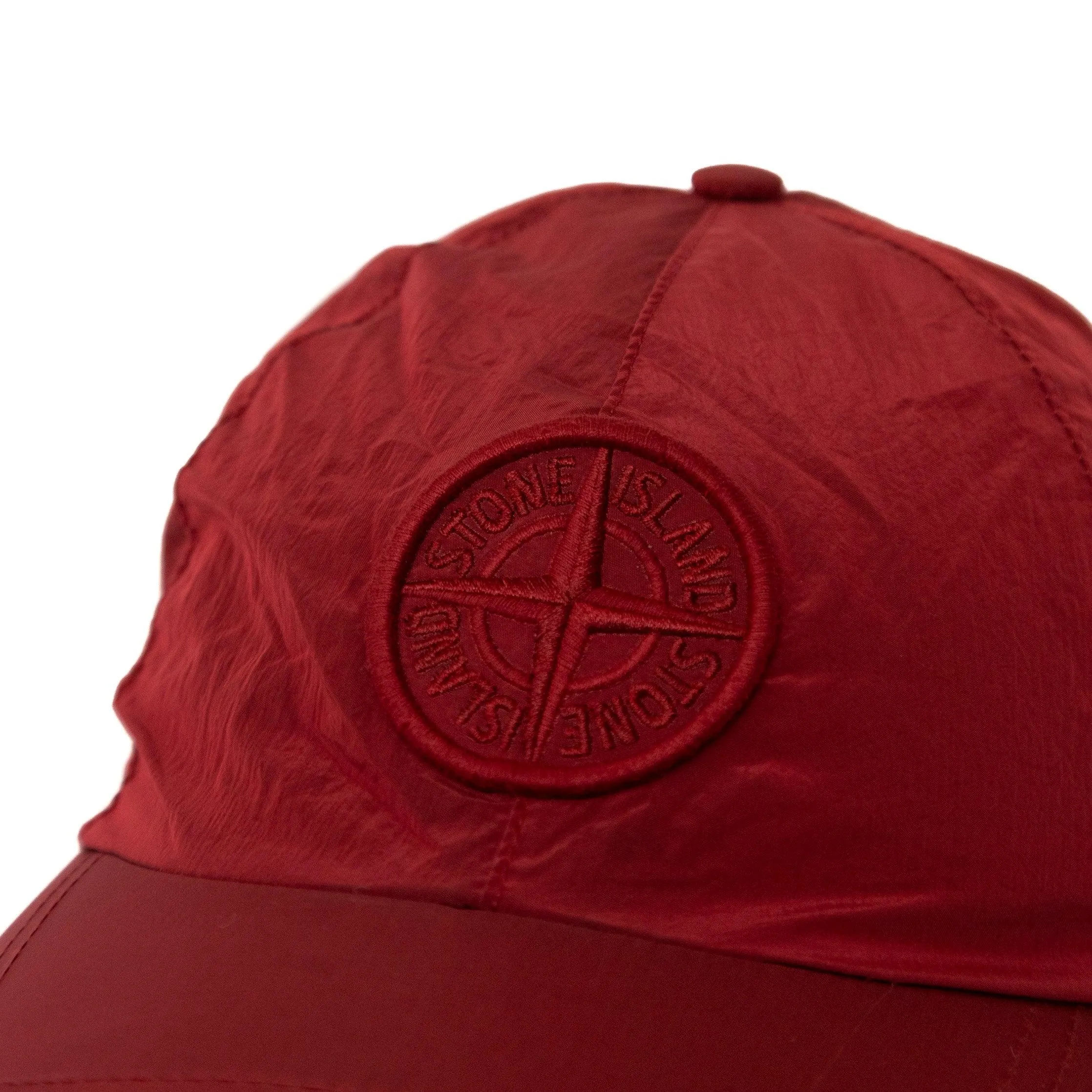 Stone Island Nylon Metal Red Tech Cap