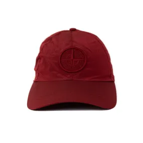 Stone Island Nylon Metal Red Tech Cap