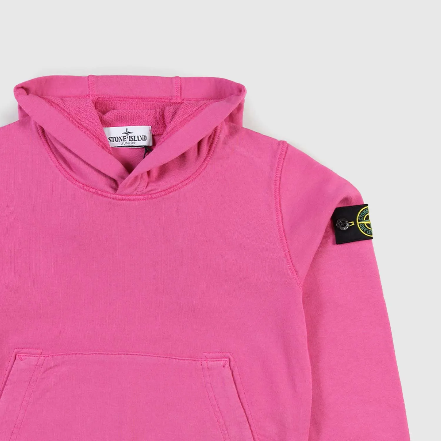 Stone Island Pink Hooded Sweatshirt