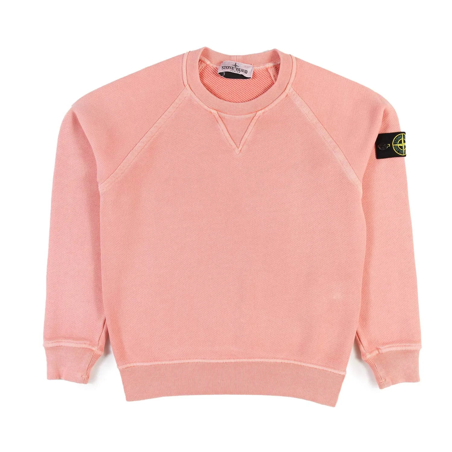 Stone Island Pink Stone Island Sweatshirt With Compass Patch