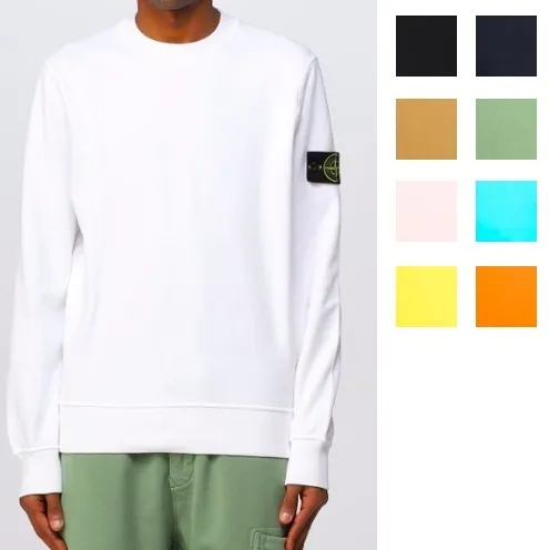 STONE ISLAND  |Plain Logo Sweatshirts