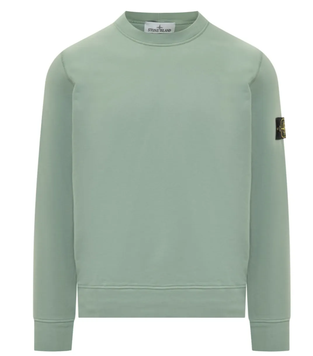 STONE ISLAND  |Plain Logo Sweatshirts