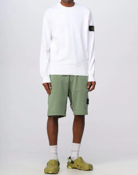 STONE ISLAND  |Plain Logo Sweatshirts