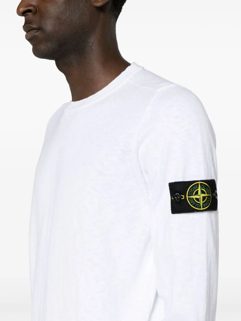 Stone Island - Pull white 502B0