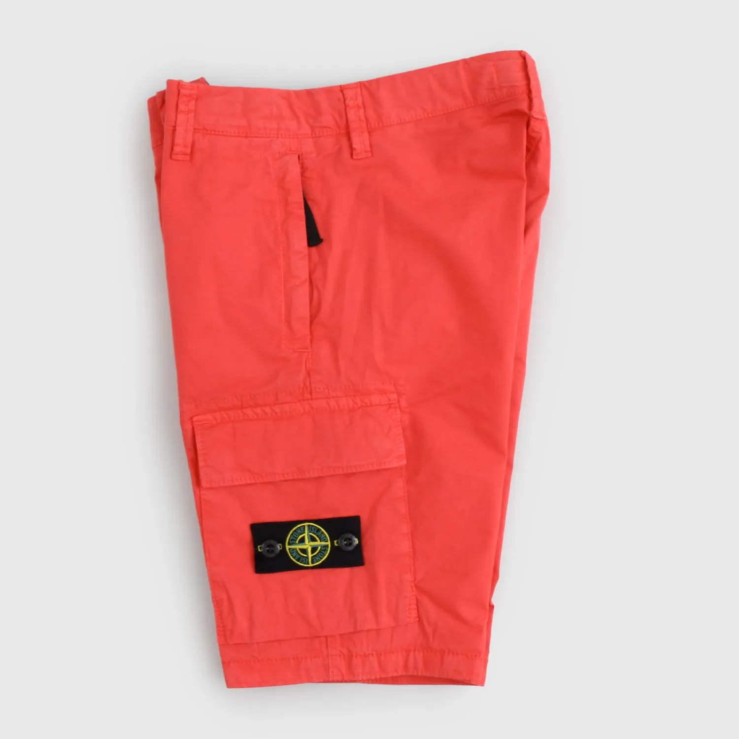 Stone Island Red Shorts For Boys And Children