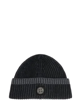 Stone Island Virgin wool beanie