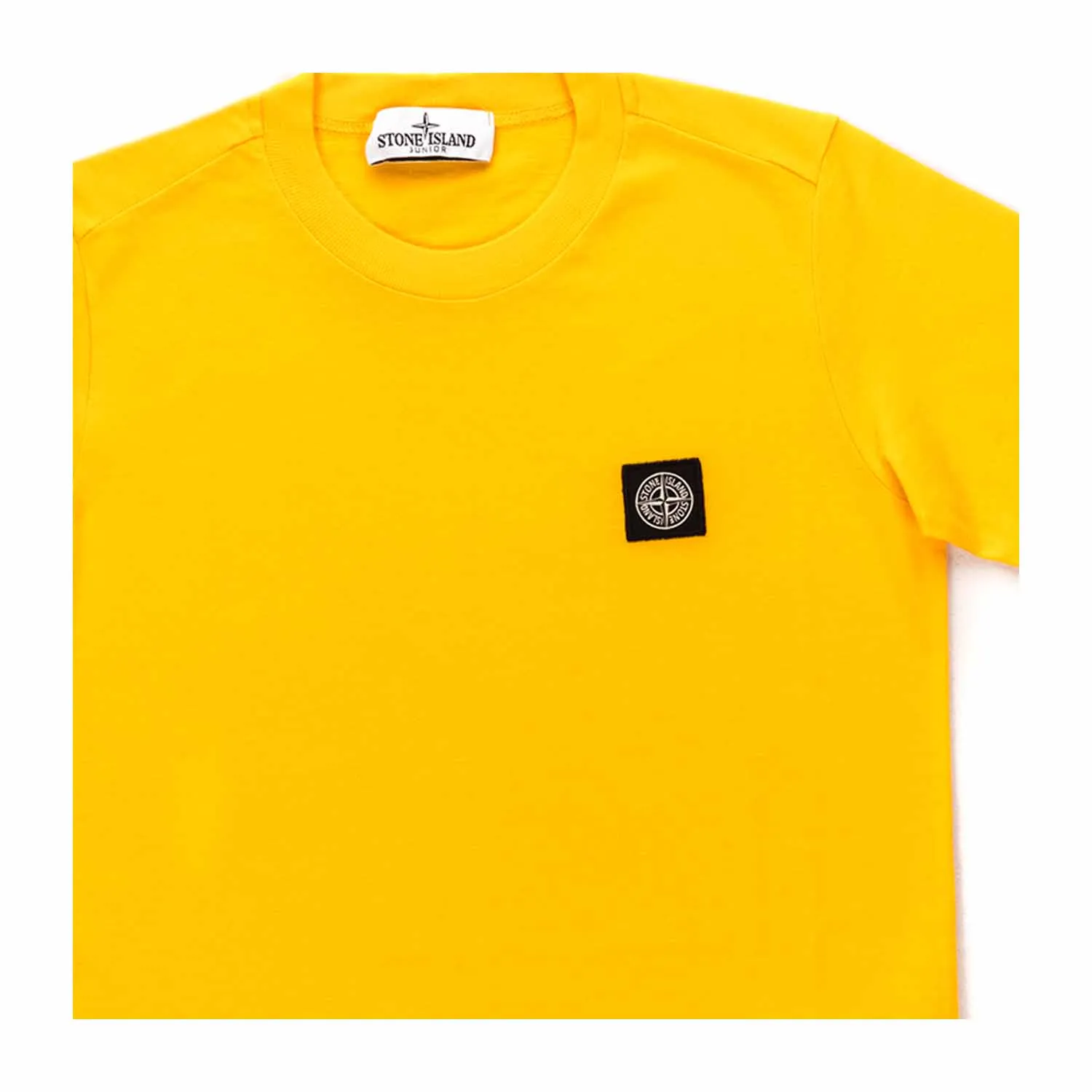 Stone Island Yellow T-Shirt For Boy