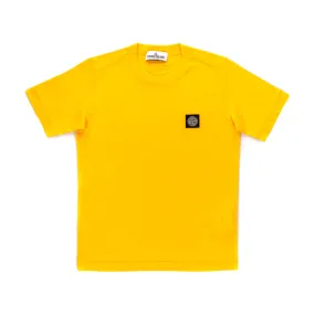 Stone Island Yellow T-Shirt For Boy