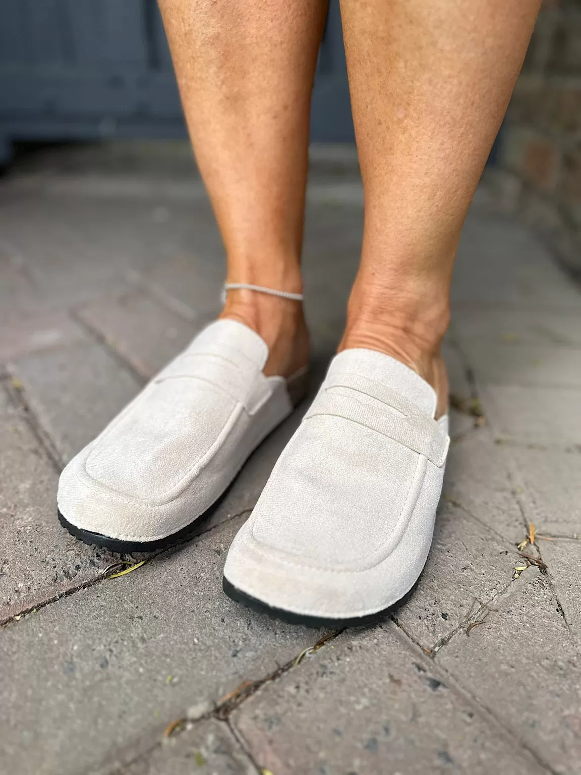 Stone Soft Footbed Clogs