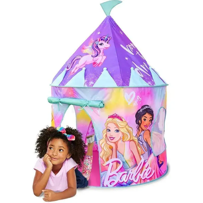 Sunny Days - Barbie Pop Up Castle Dreamtopia Pink Princess Play Tent