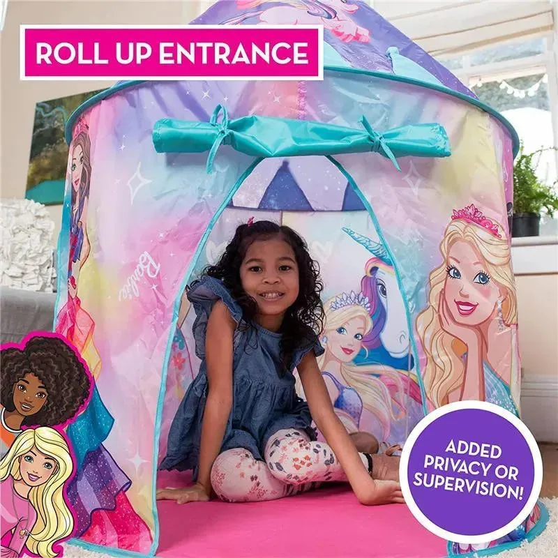 Sunny Days - Barbie Pop Up Castle Dreamtopia Pink Princess Play Tent