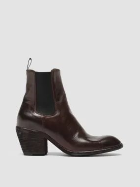 SYDNE 001 - Brown Leather Chelsea Boots