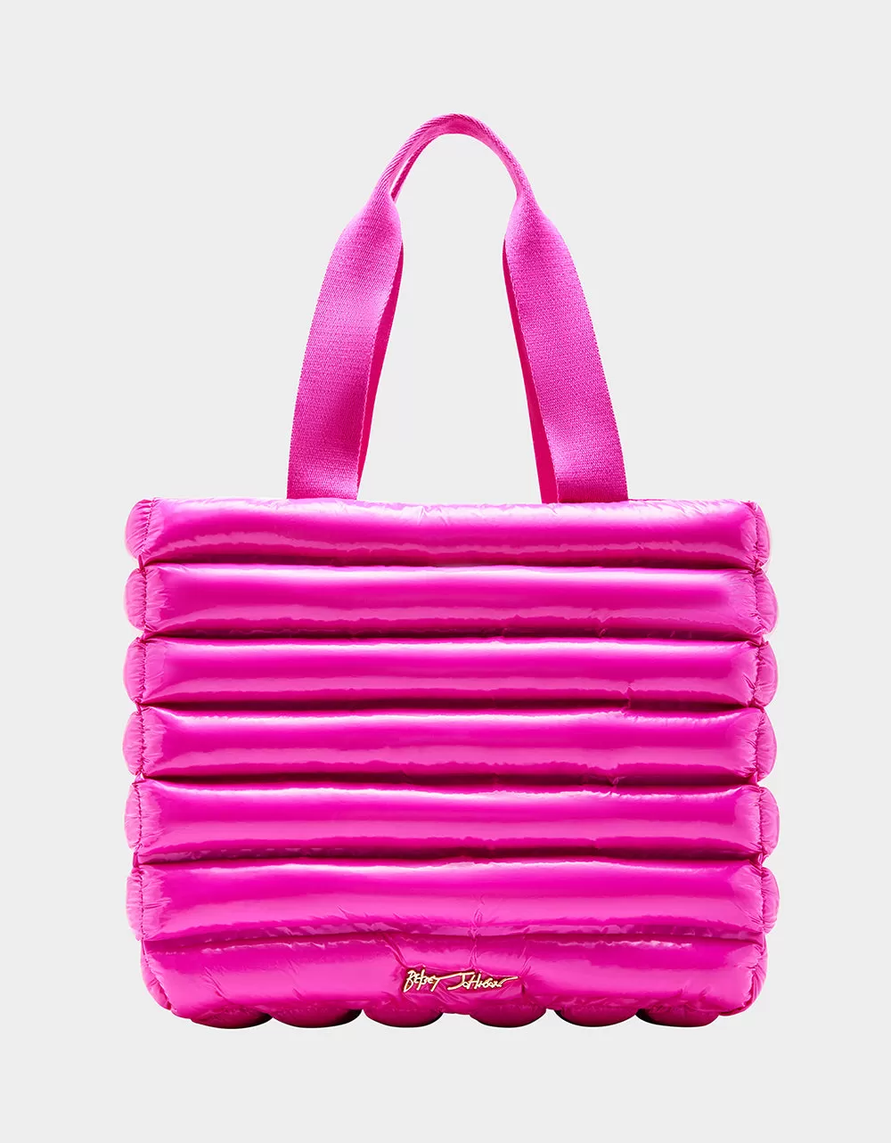 THAR SHE BLOWS WET NYLON TOTE PINK