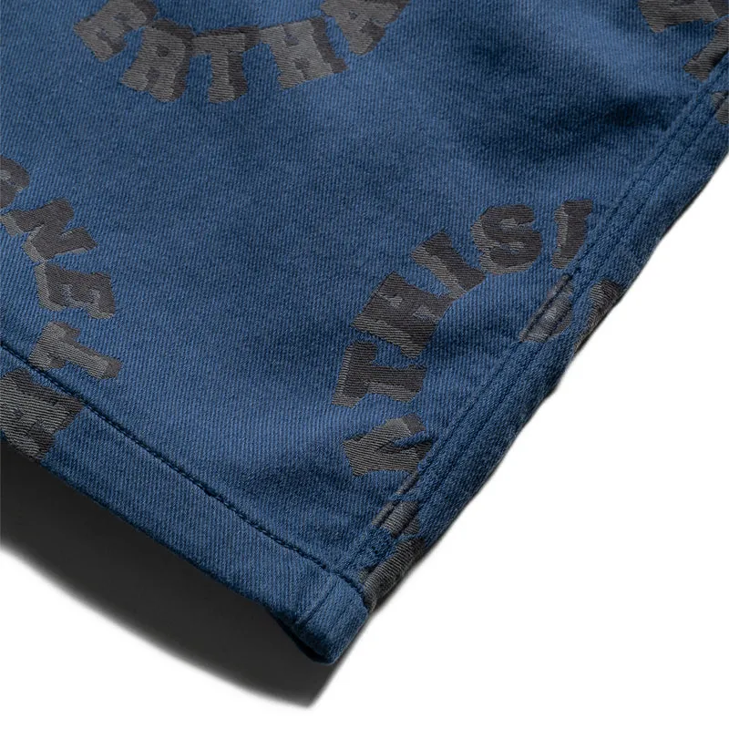 thisisneverthat 2Tone Logo Jacquard Short - Blue