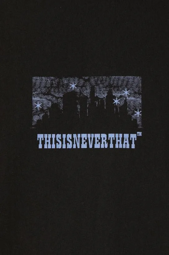 thisisneverthat cotton t-shirt Nightmare Tee men’s black color with a print TN241TTSST16