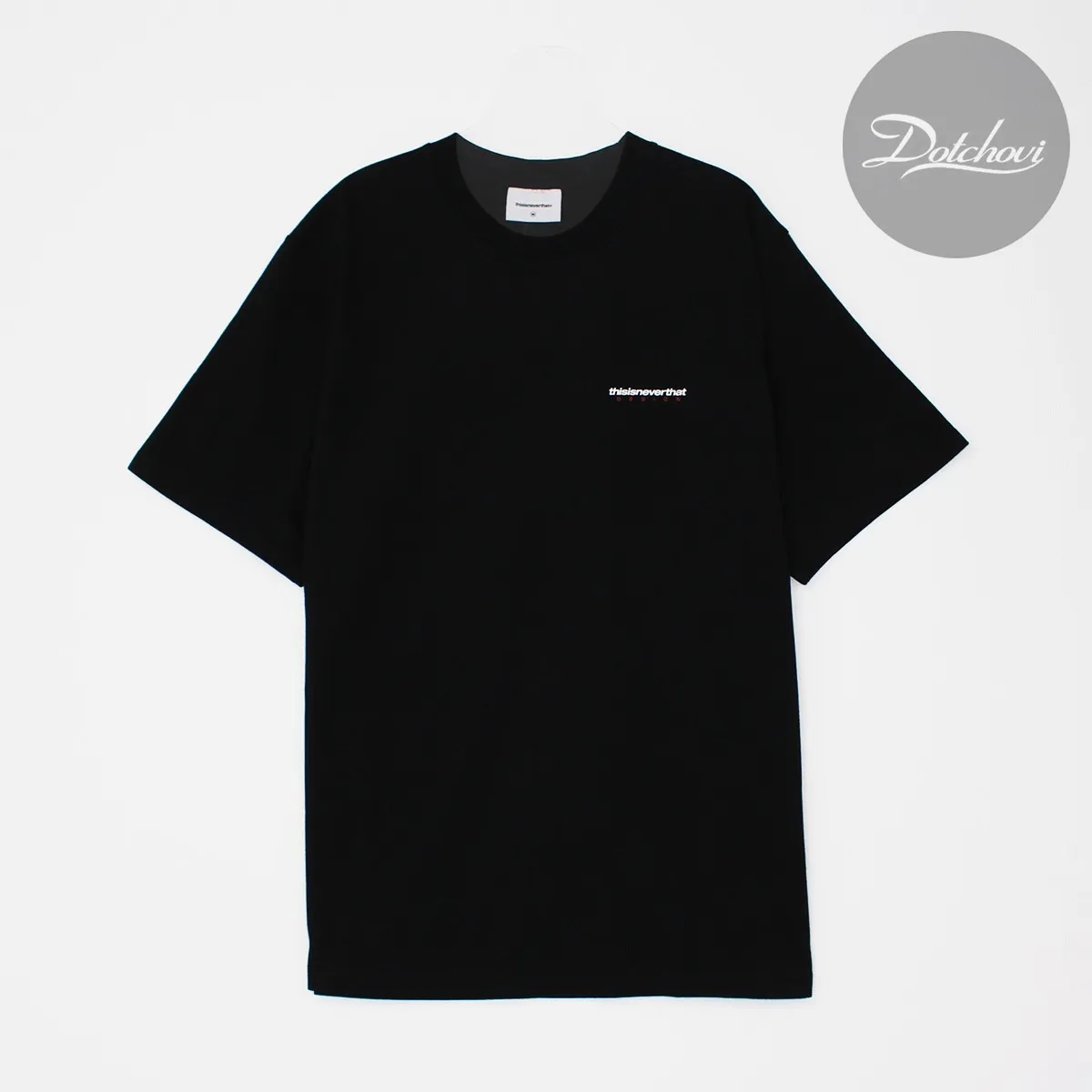 thisisneverthat  |Crew Neck Unisex Street Style Plain Cotton Short Sleeves