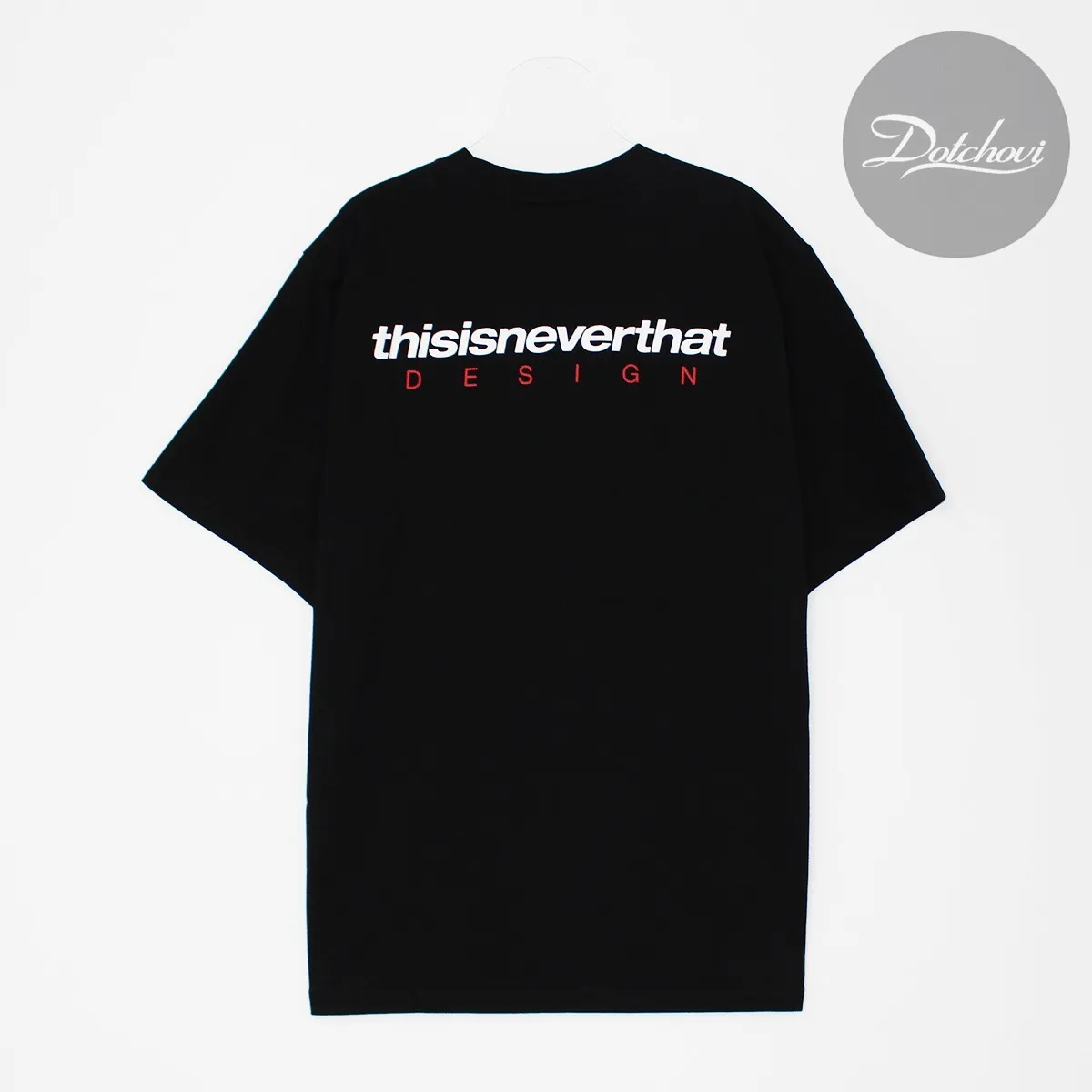 thisisneverthat  |Crew Neck Unisex Street Style Plain Cotton Short Sleeves