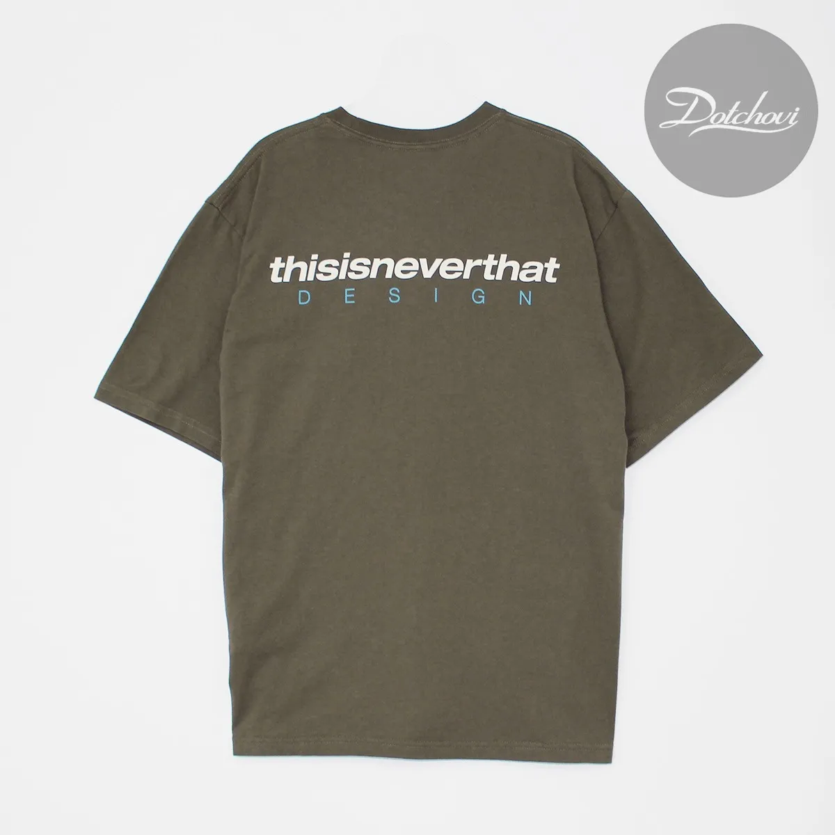 thisisneverthat  |Crew Neck Unisex Street Style Plain Cotton Short Sleeves