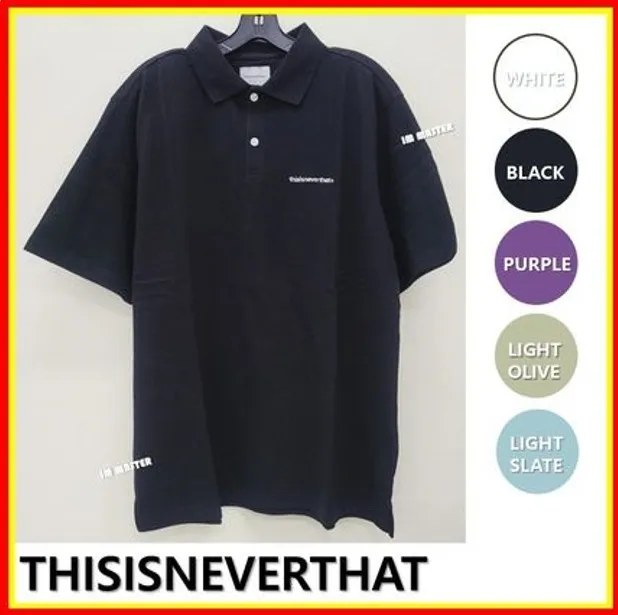 thisisneverthat  |Unisex Street Style Short Sleeves T-Shirts