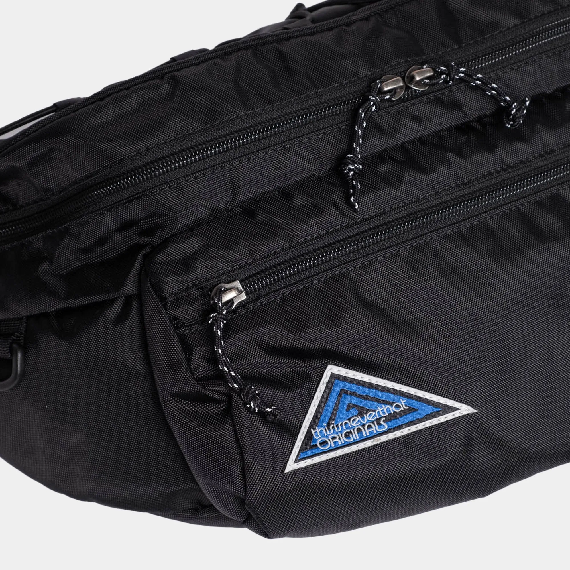 thisisneverthat Washed Nylon Lumbar Pack - Black