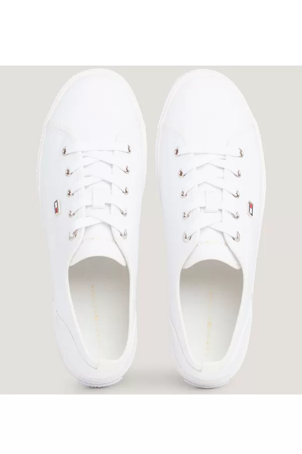 Tommy Hilfiger Women Vulc Sneaker White