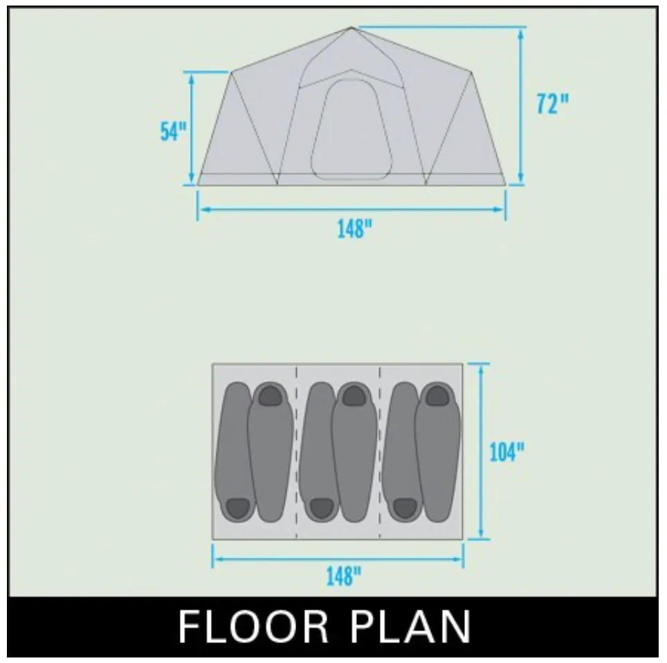 Trailhead 6 Tent