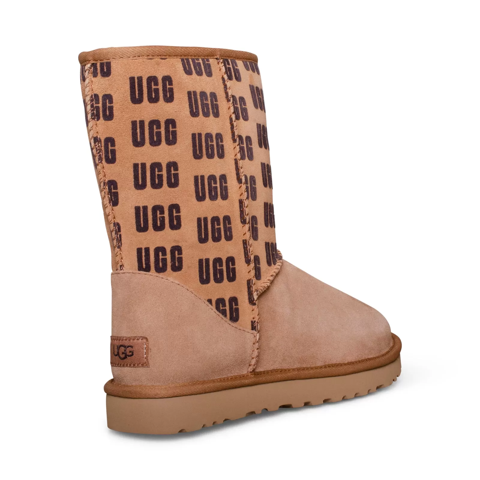 UGG Classic Short II UGG Graphic Chestnut Boots - Women's