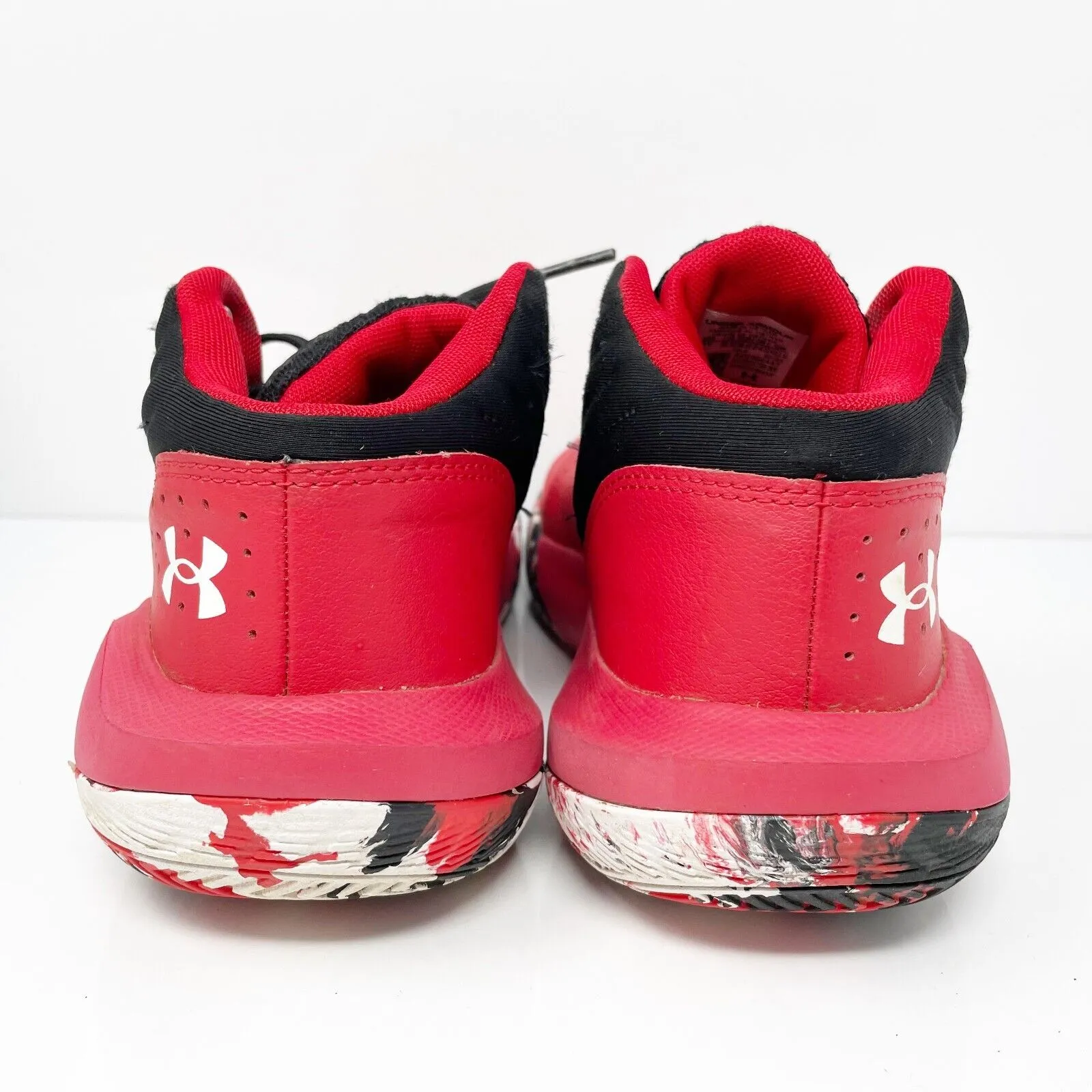 Under Armour Boys Jet 21 3024794-600 Red Basketball Shoes Sneakers Size 6Y