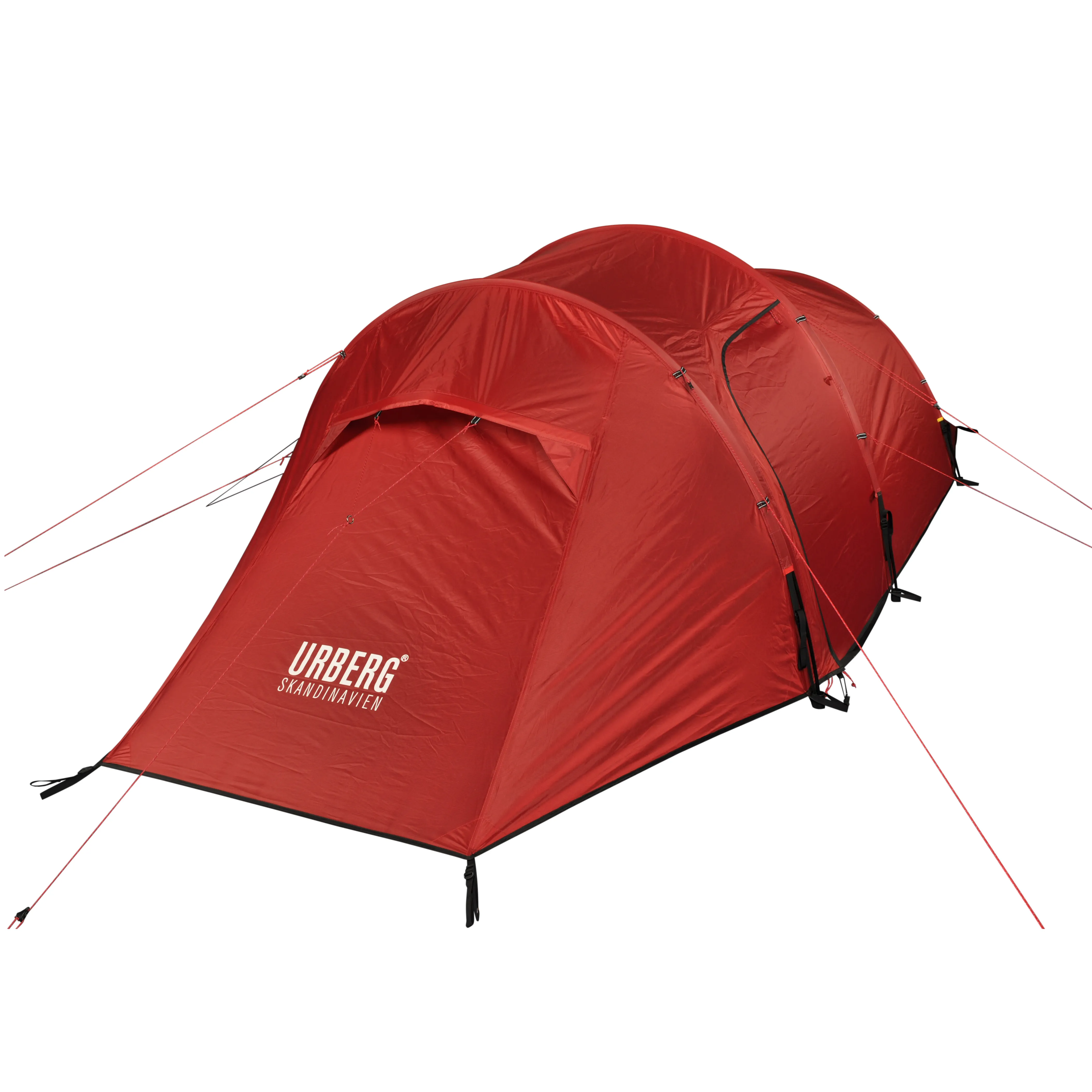 Urberg 2-Person Trekking Tunnel Tent Rio Red | Buy Urberg 2-Person Trekking Tunnel Tent Rio Red here | Outnorth