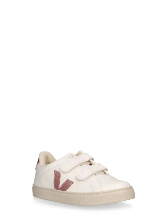 Veja   Esplar chrome-free leather strap sneaker 