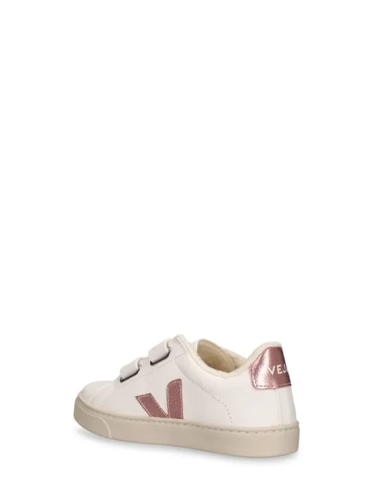 Veja   Esplar chrome-free leather strap sneaker 