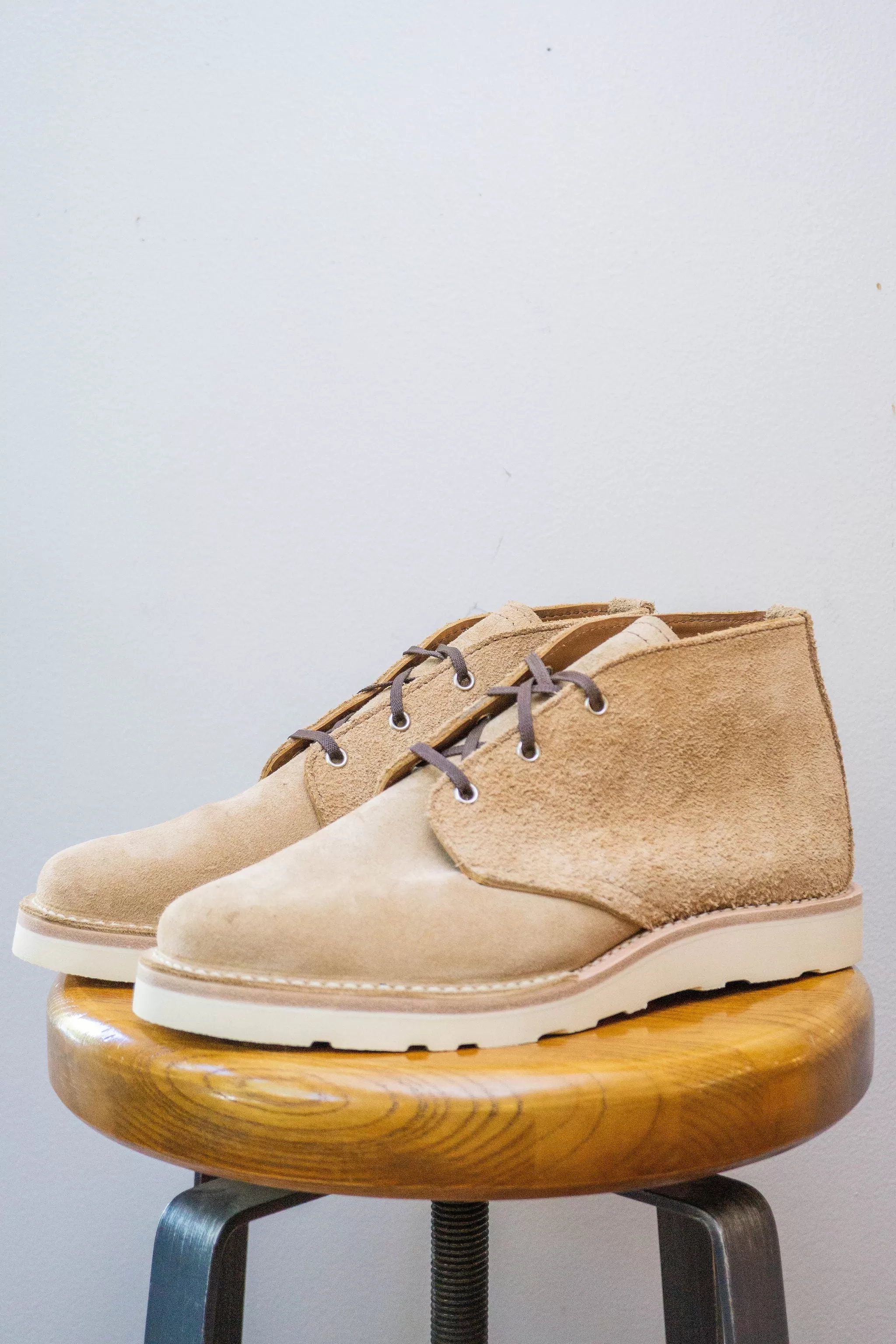 Wesco Boots Chukka - Roughout Burlap